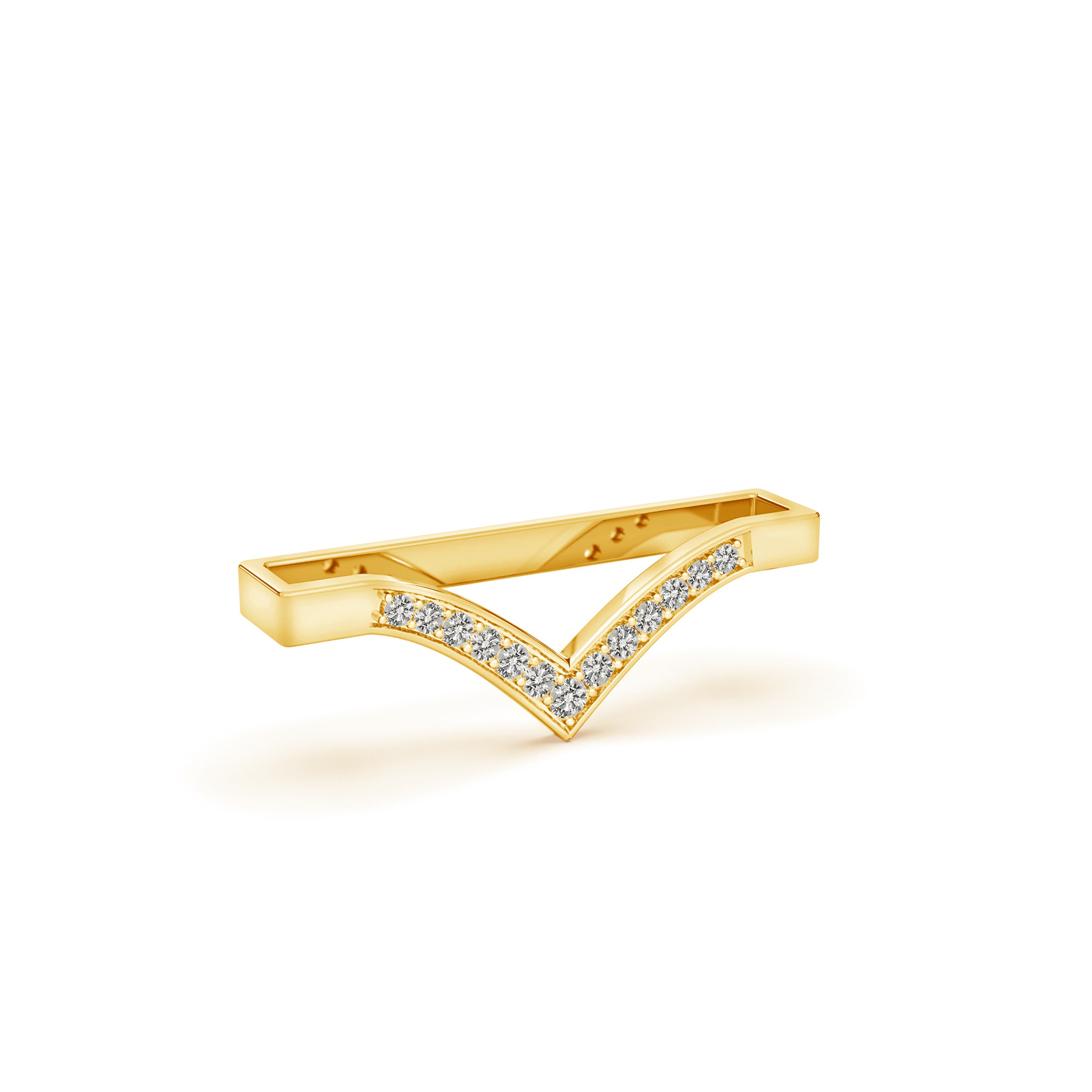 K, I3 / 0.11 CT / 14 KT Yellow Gold