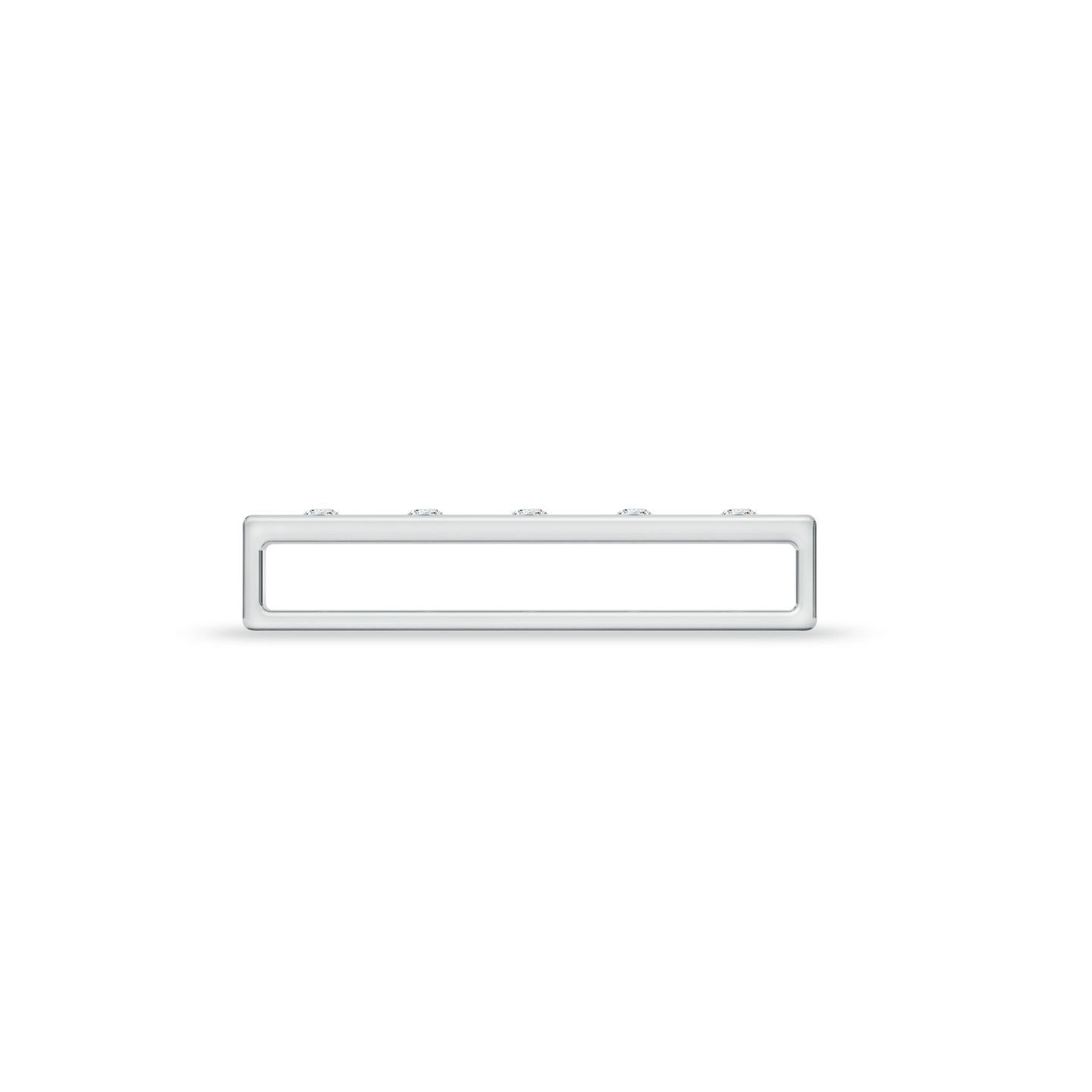 Natural Diamond Bar Watch Band