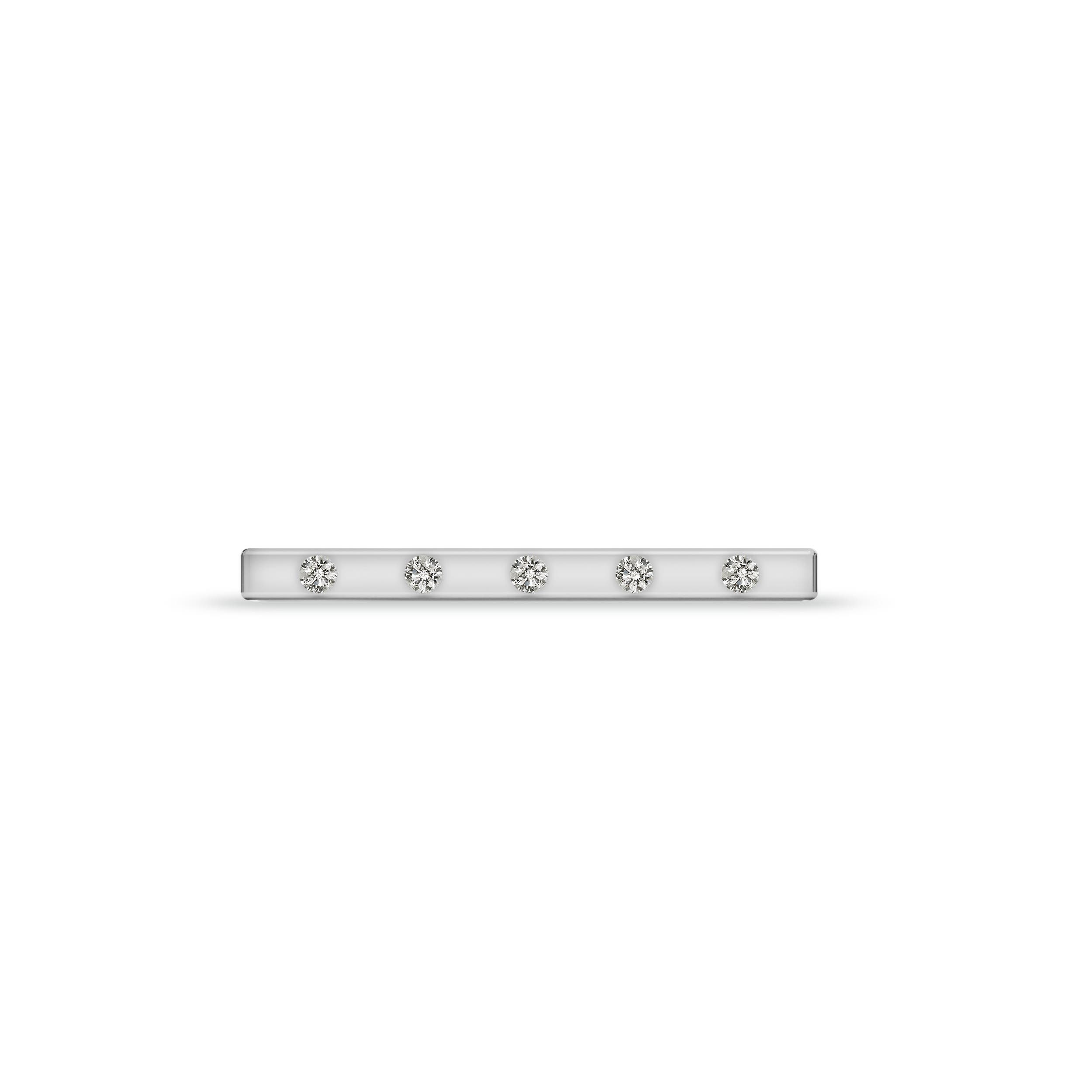 K, I3 / 0.05 CT / 14 KT White Gold