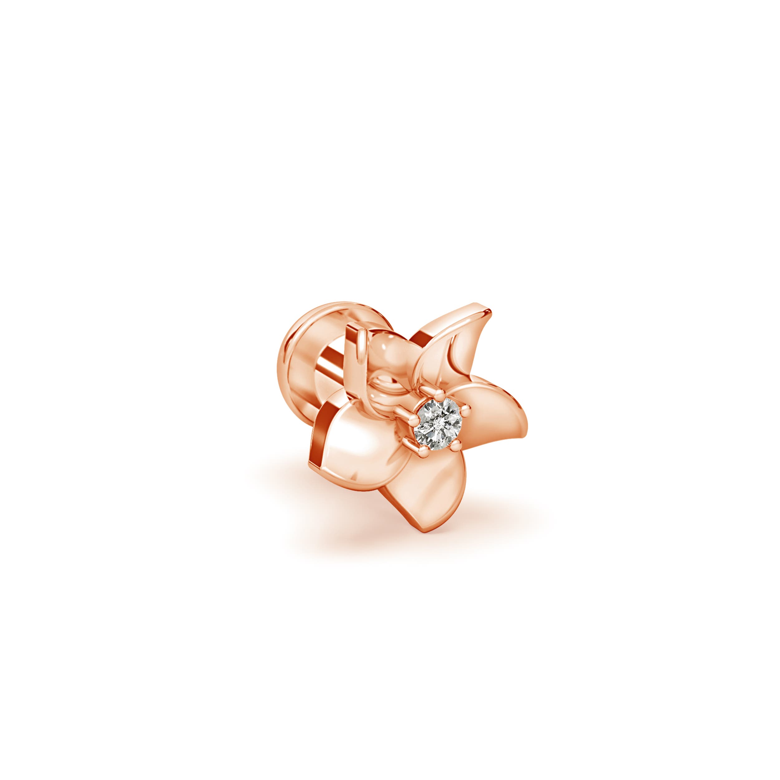 K, I3 / 0.01 CT / 14 KT Rose Gold