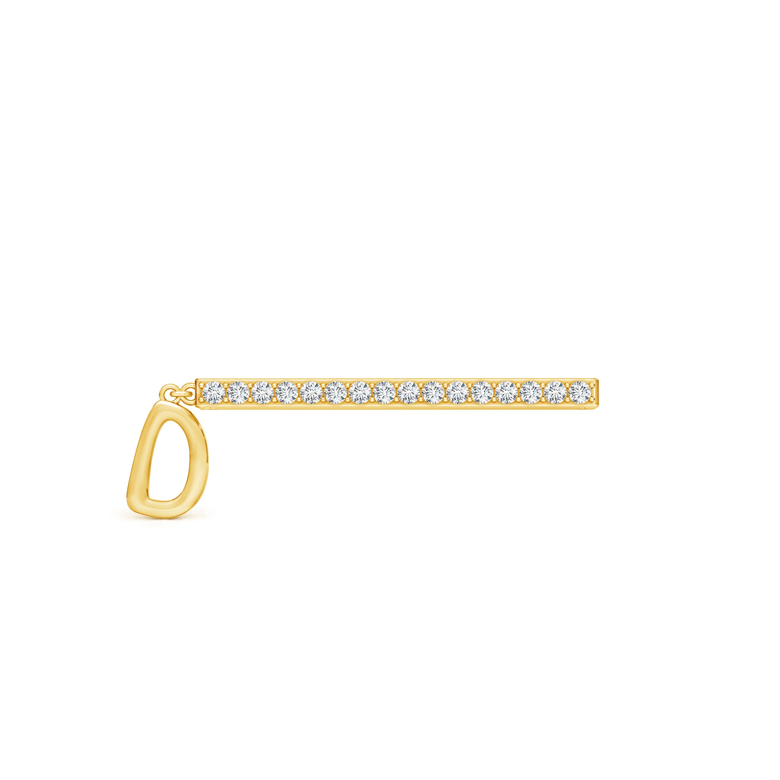 G, VS2 / 0.13 CT / 14 KT Yellow Gold