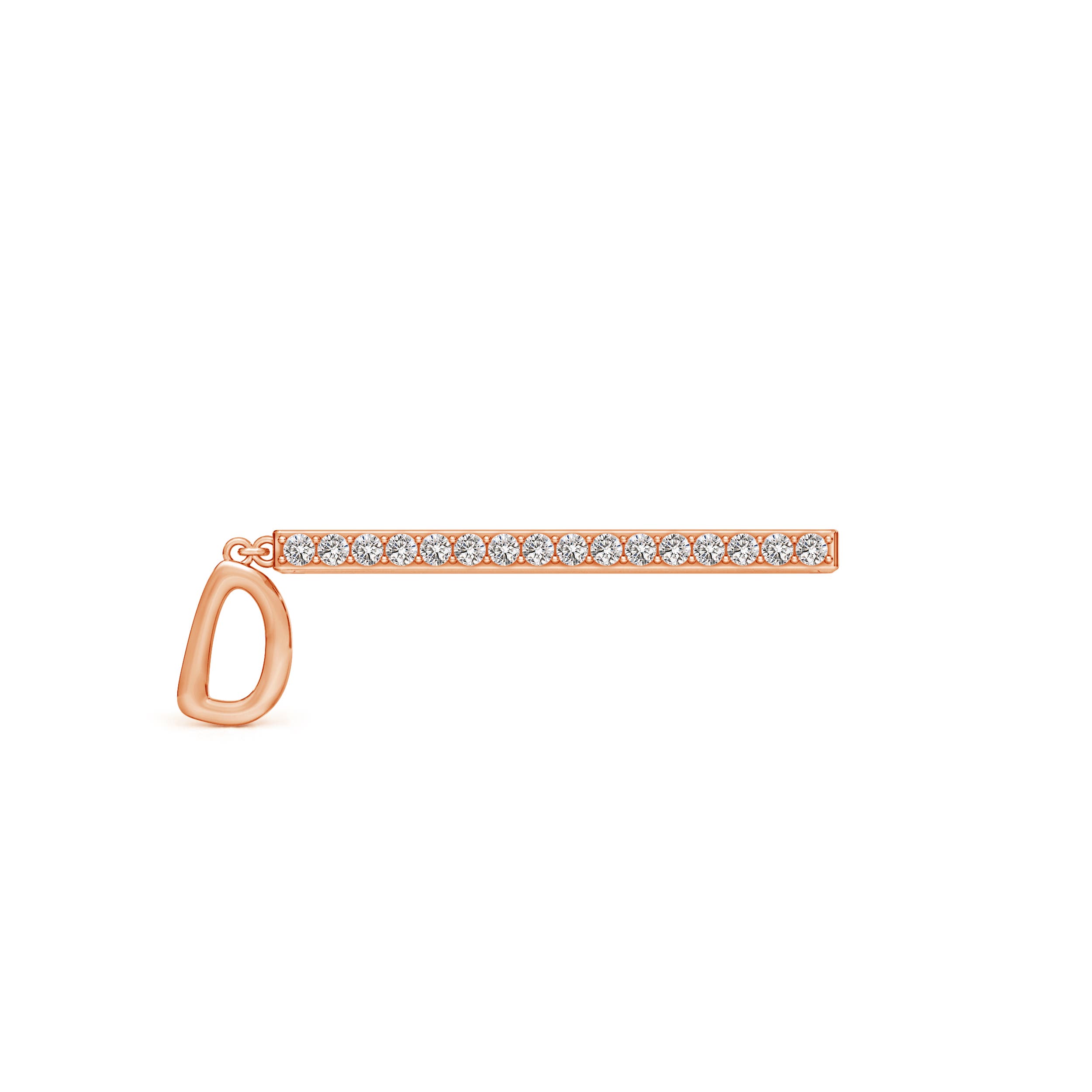 I-J, I1-I2 / 0.13 CT / 14 KT Rose Gold