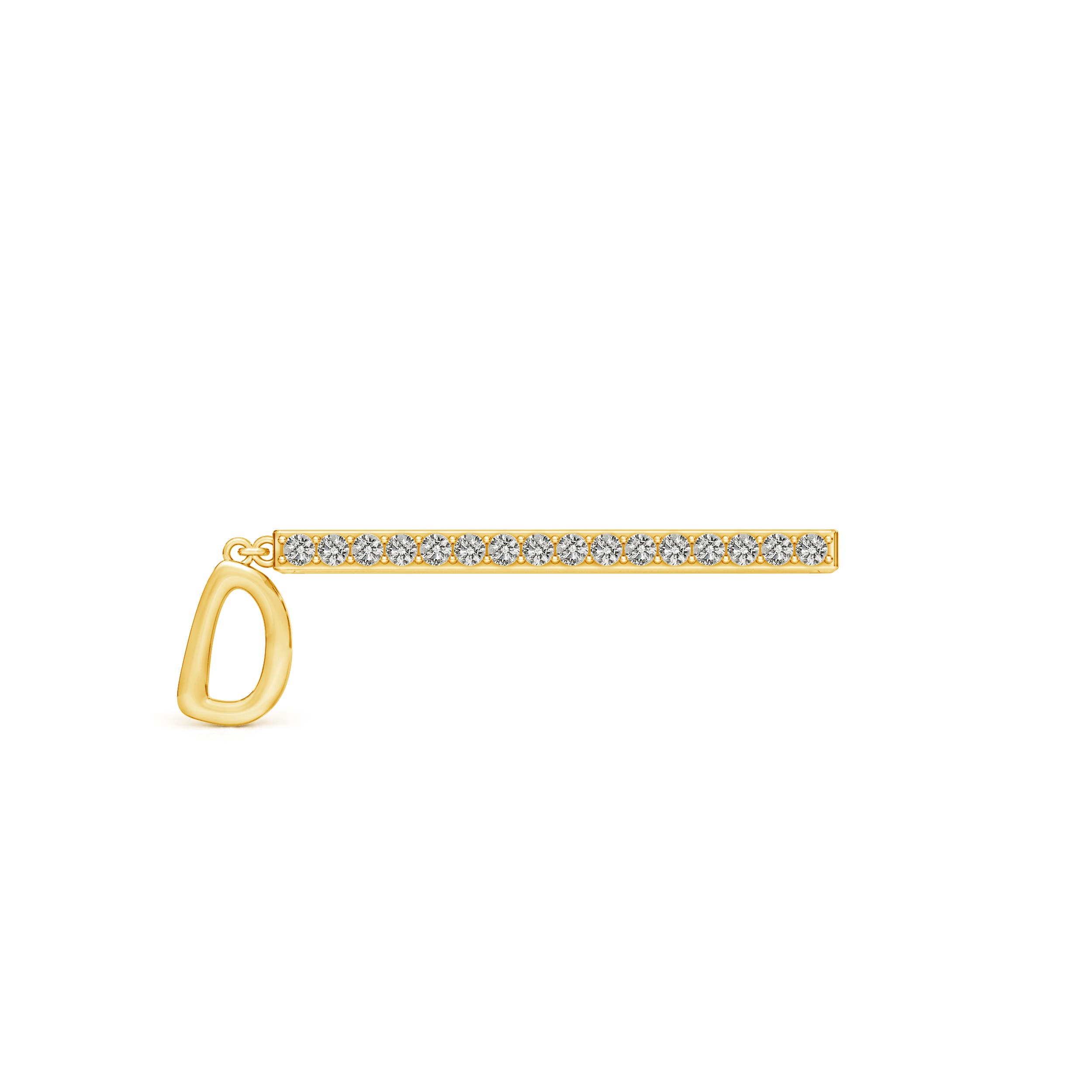 K, I3 / 0.13 CT / 14 KT Yellow Gold