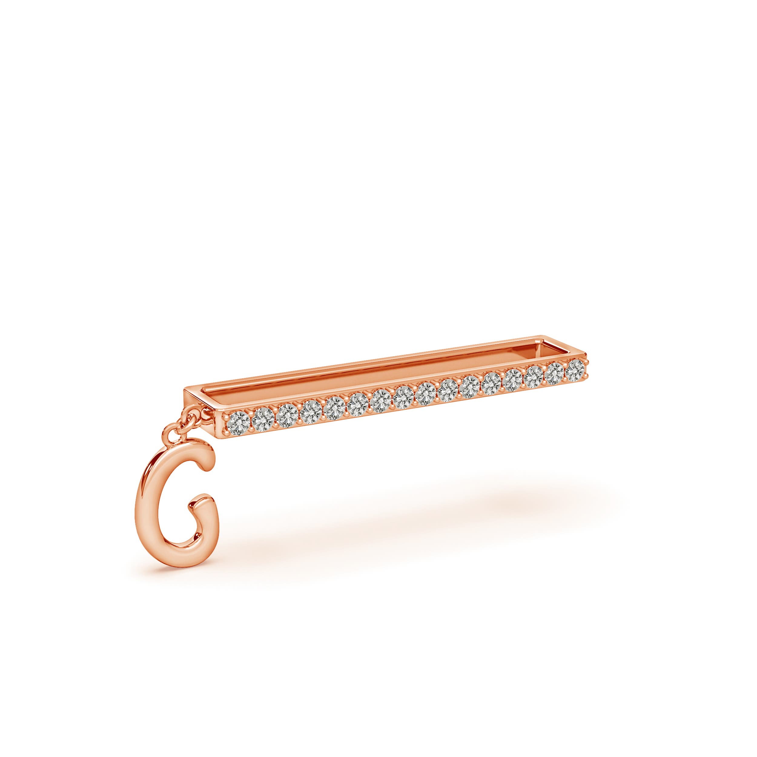 K, I3 / 0.13 CT / 14 KT Rose Gold