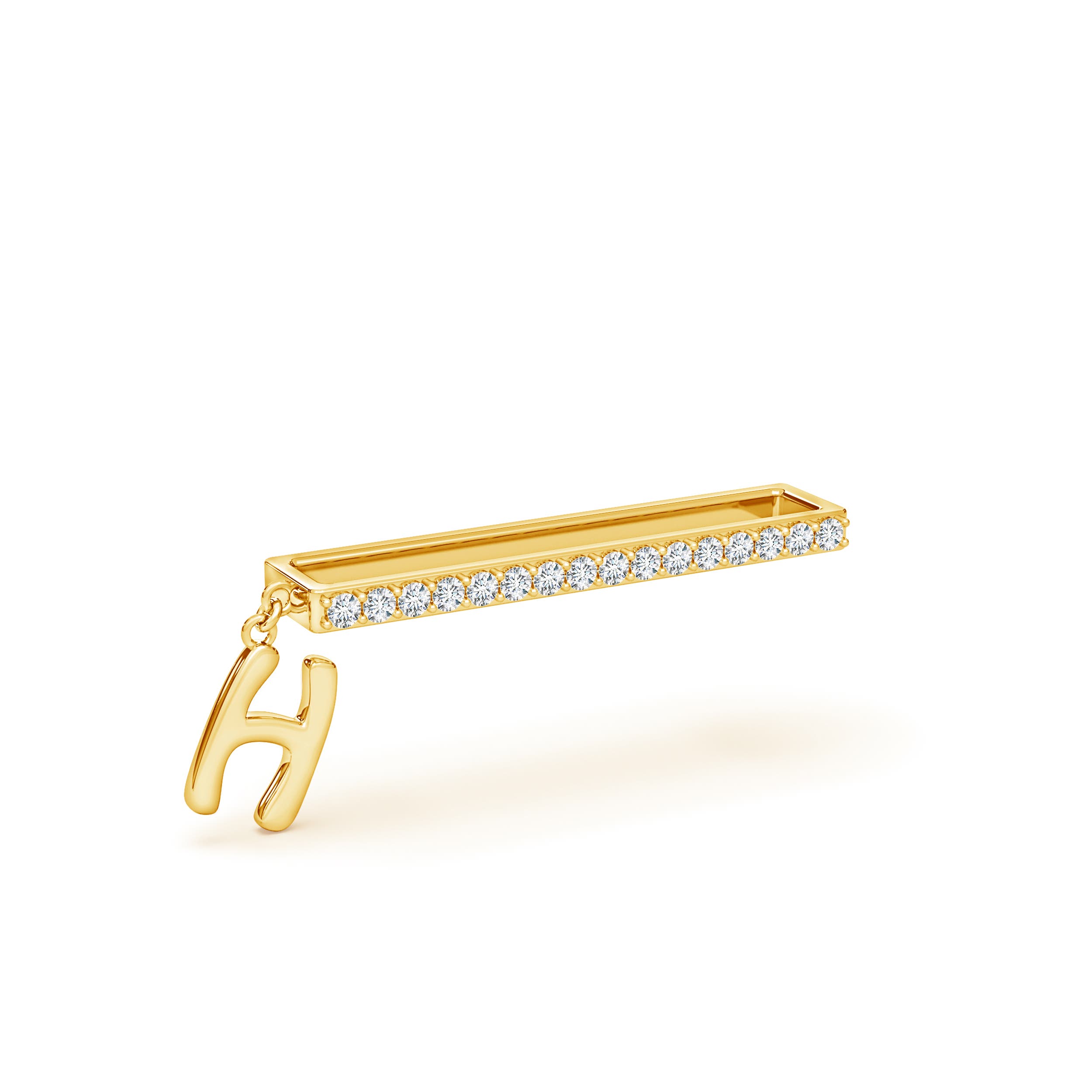 G, VS2 / 0.13 CT / 14 KT Yellow Gold