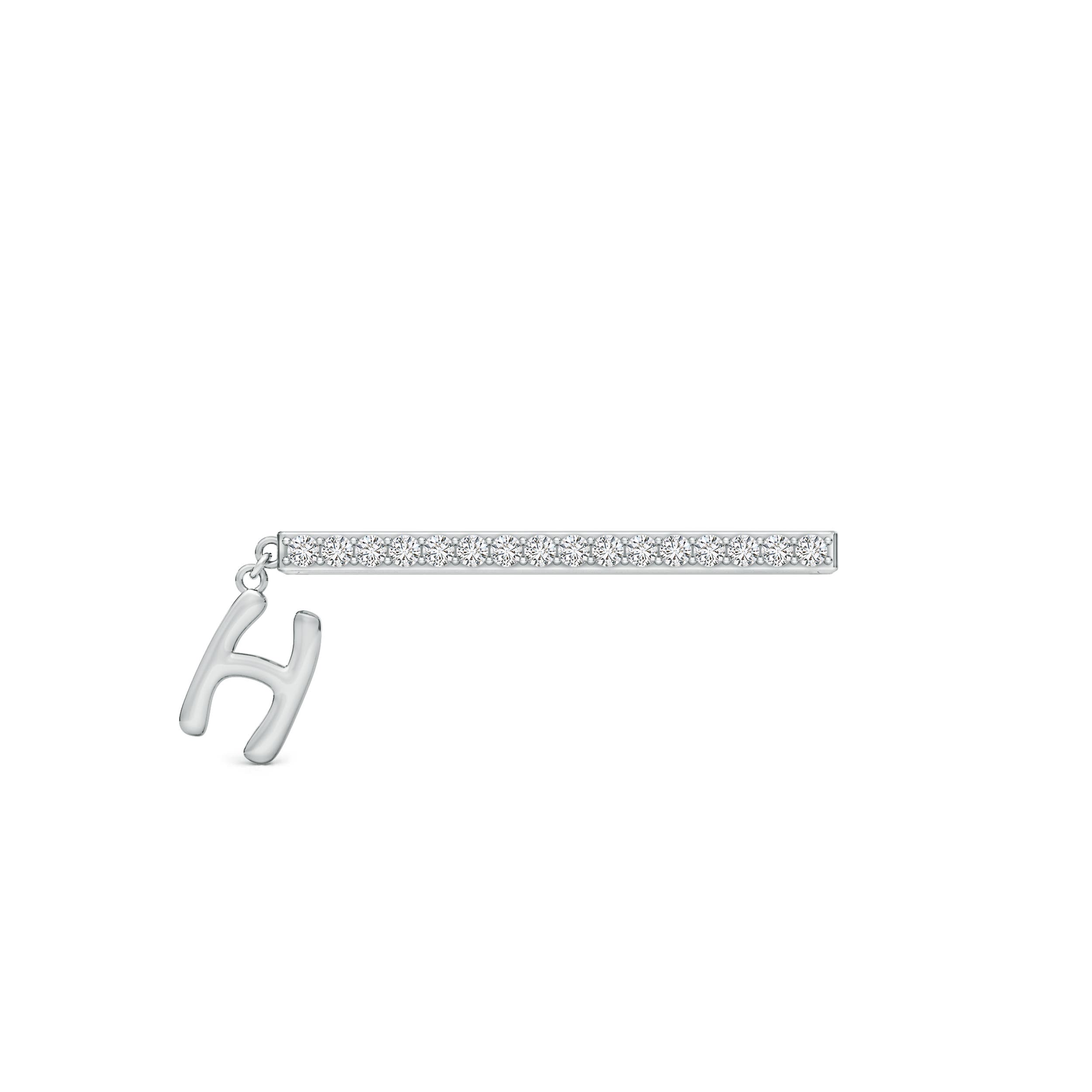 H, SI2 / 0.13 CT / 14 KT White Gold