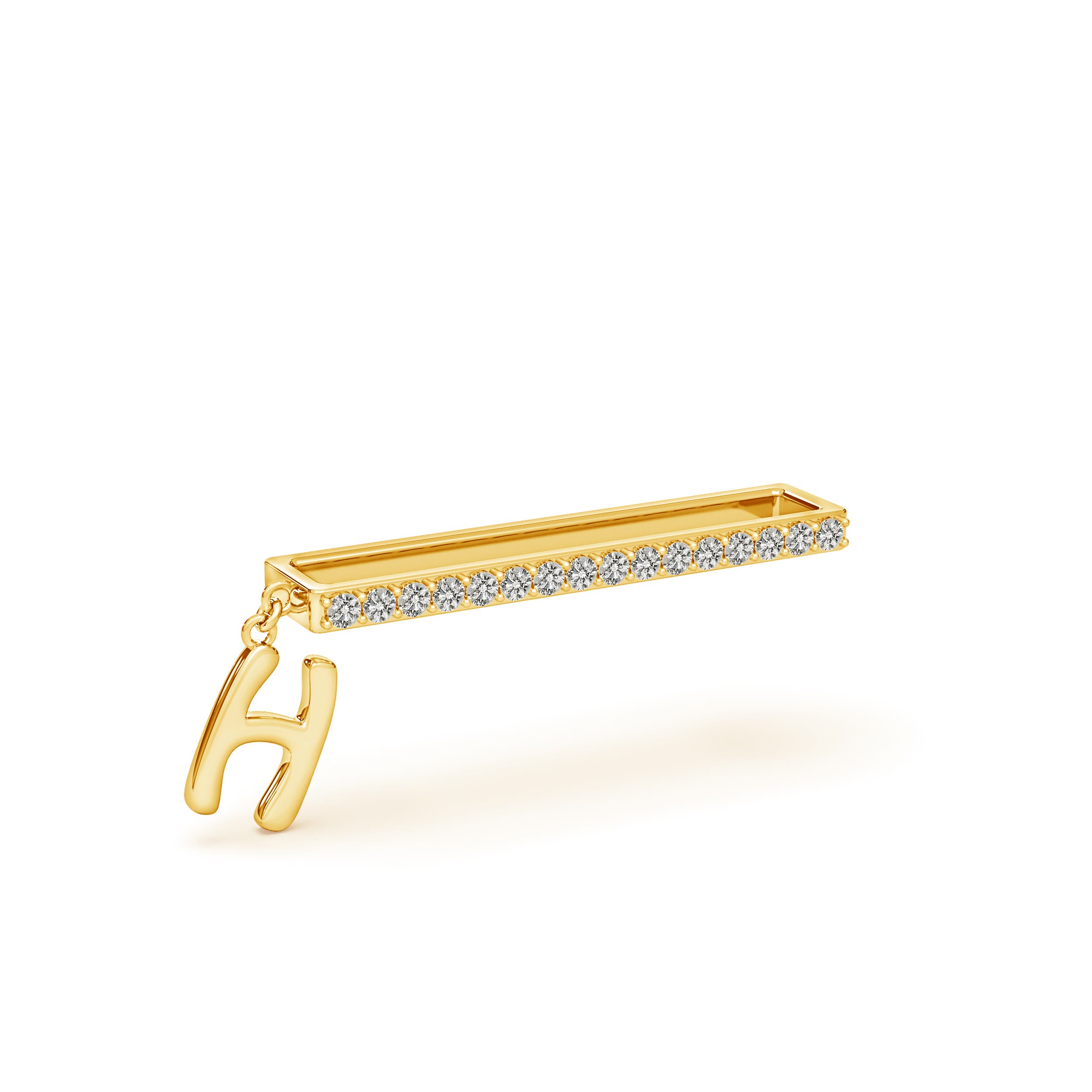 K, I3 / 0.13 CT / 14 KT Yellow Gold