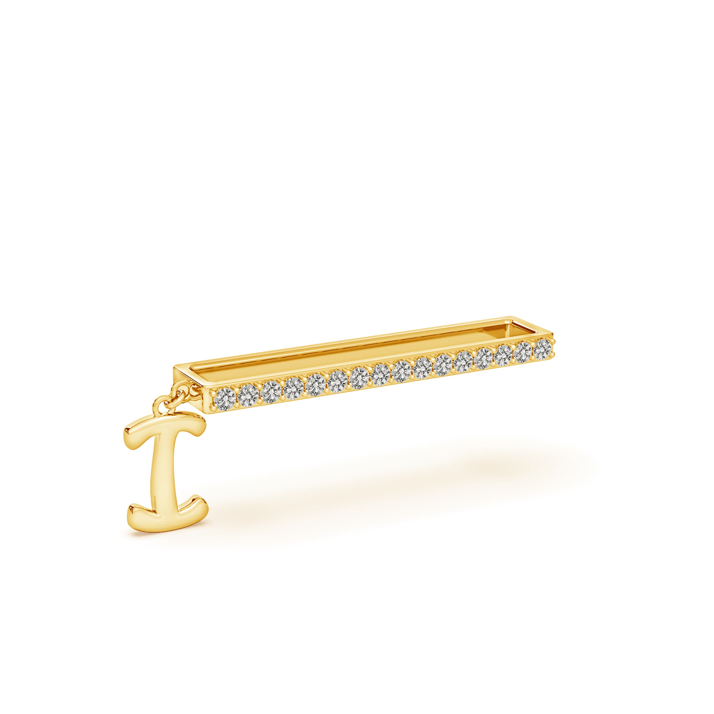 K, I3 / 0.13 CT / 14 KT Yellow Gold