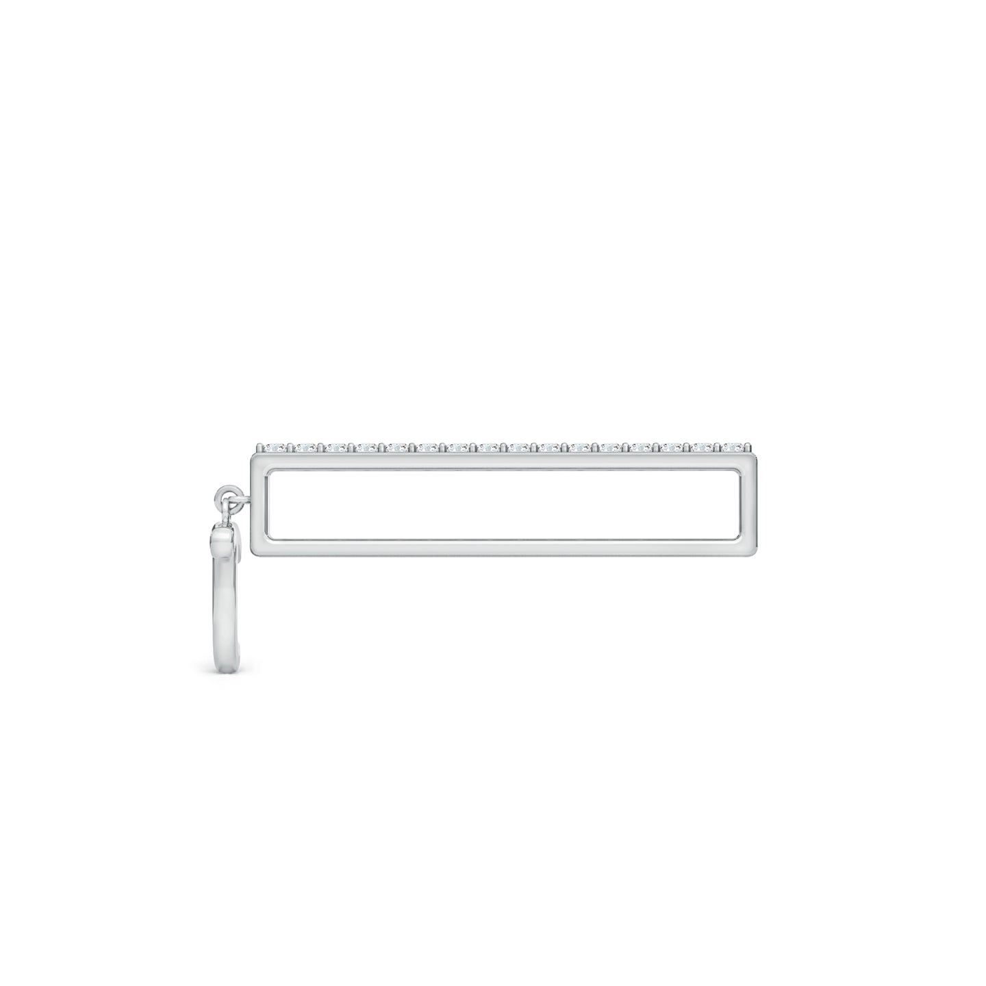 Capital J Initial With Natural Diamond Watch Band
