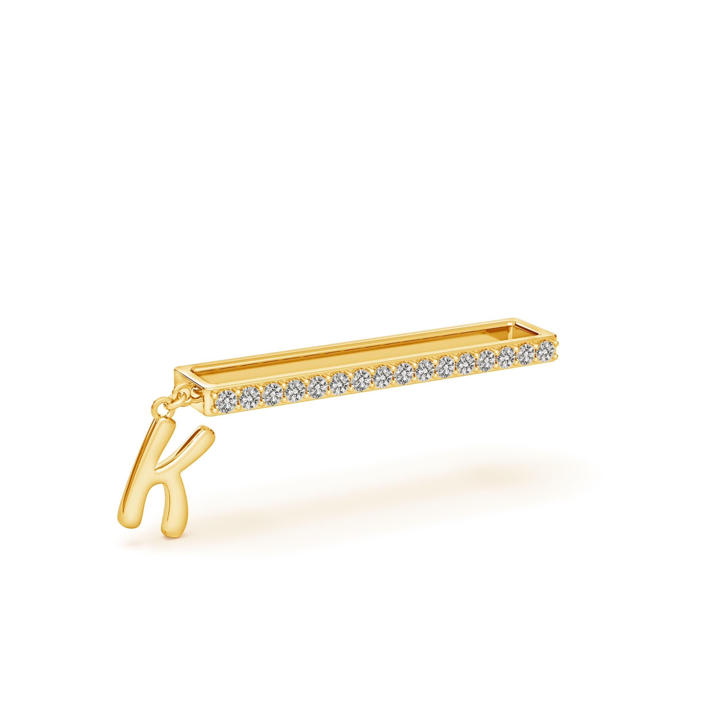 K, I3 / 0.13 CT / 14 KT Yellow Gold