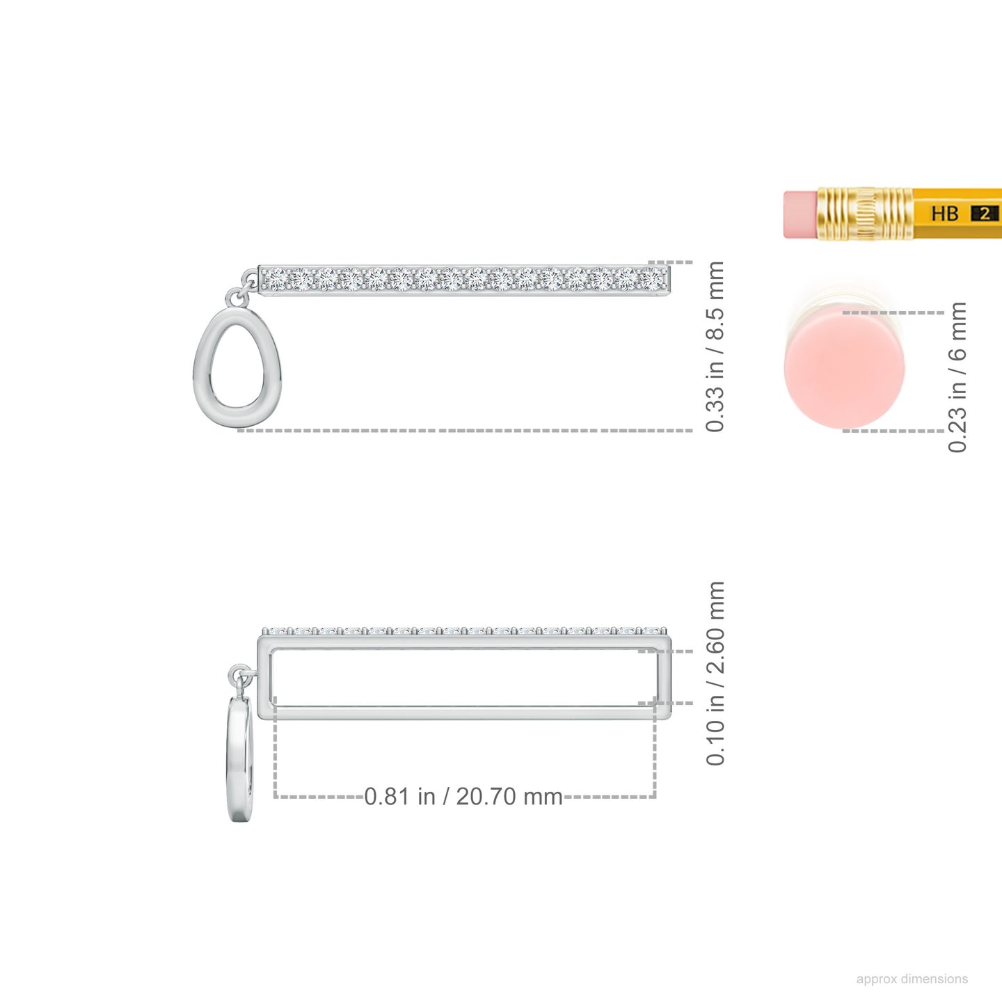 Capital O Initial With Natural Diamond Watch Band
