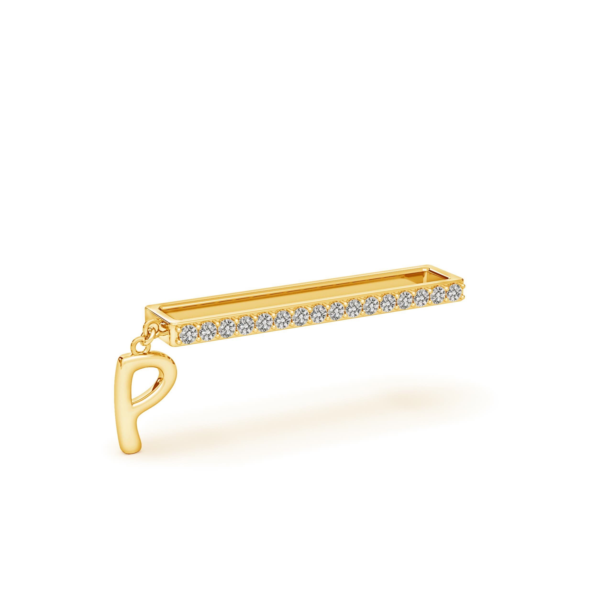 K, I3 / 0.13 CT / 14 KT Yellow Gold