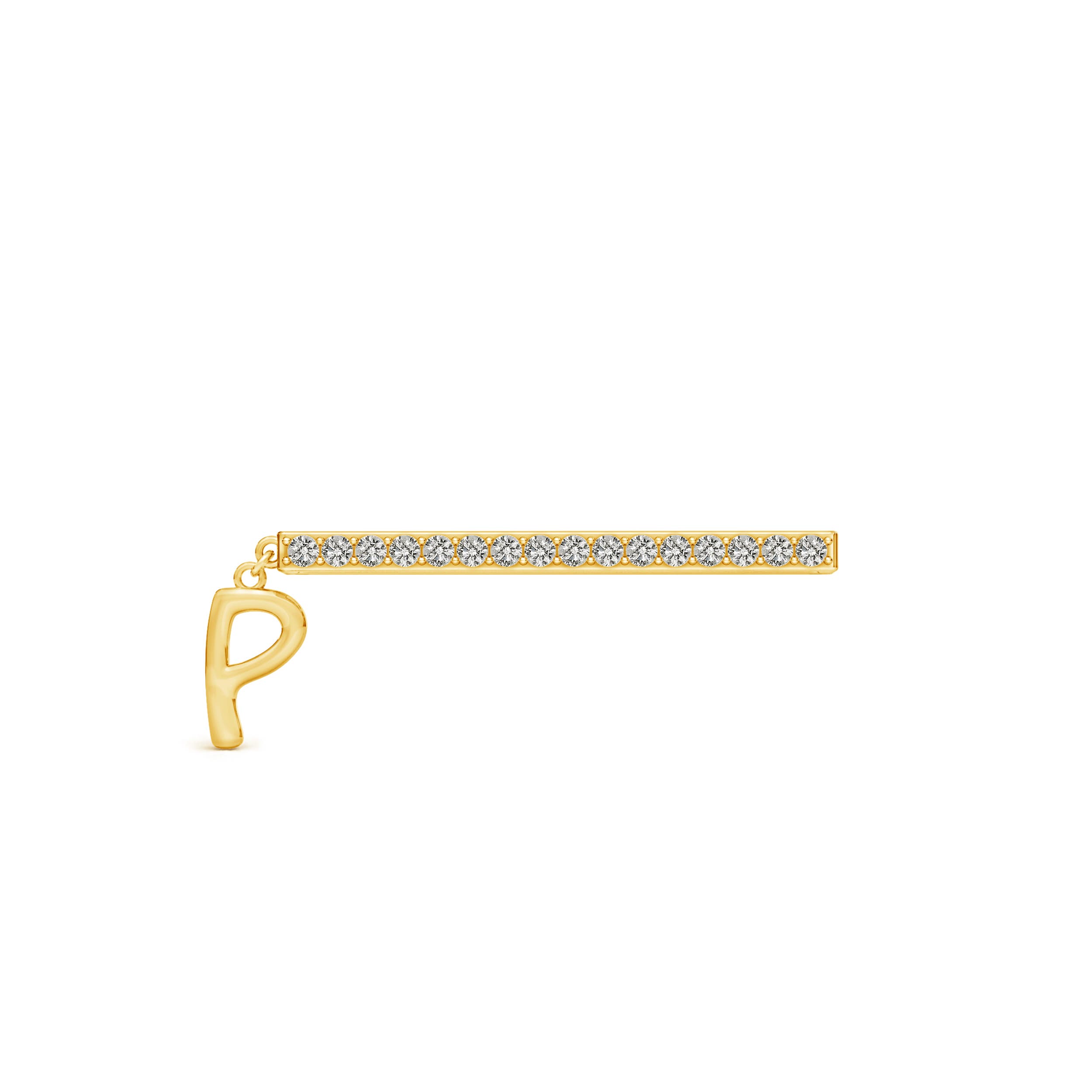 K, I3 / 0.13 CT / 14 KT Yellow Gold