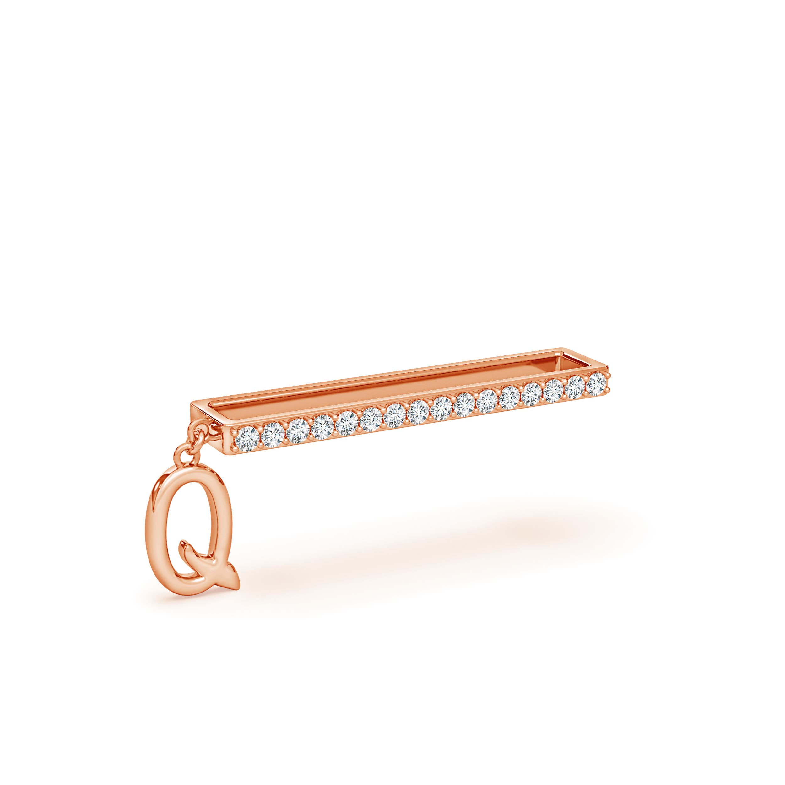 G, VS2 / 0.13 CT / 14 KT Rose Gold