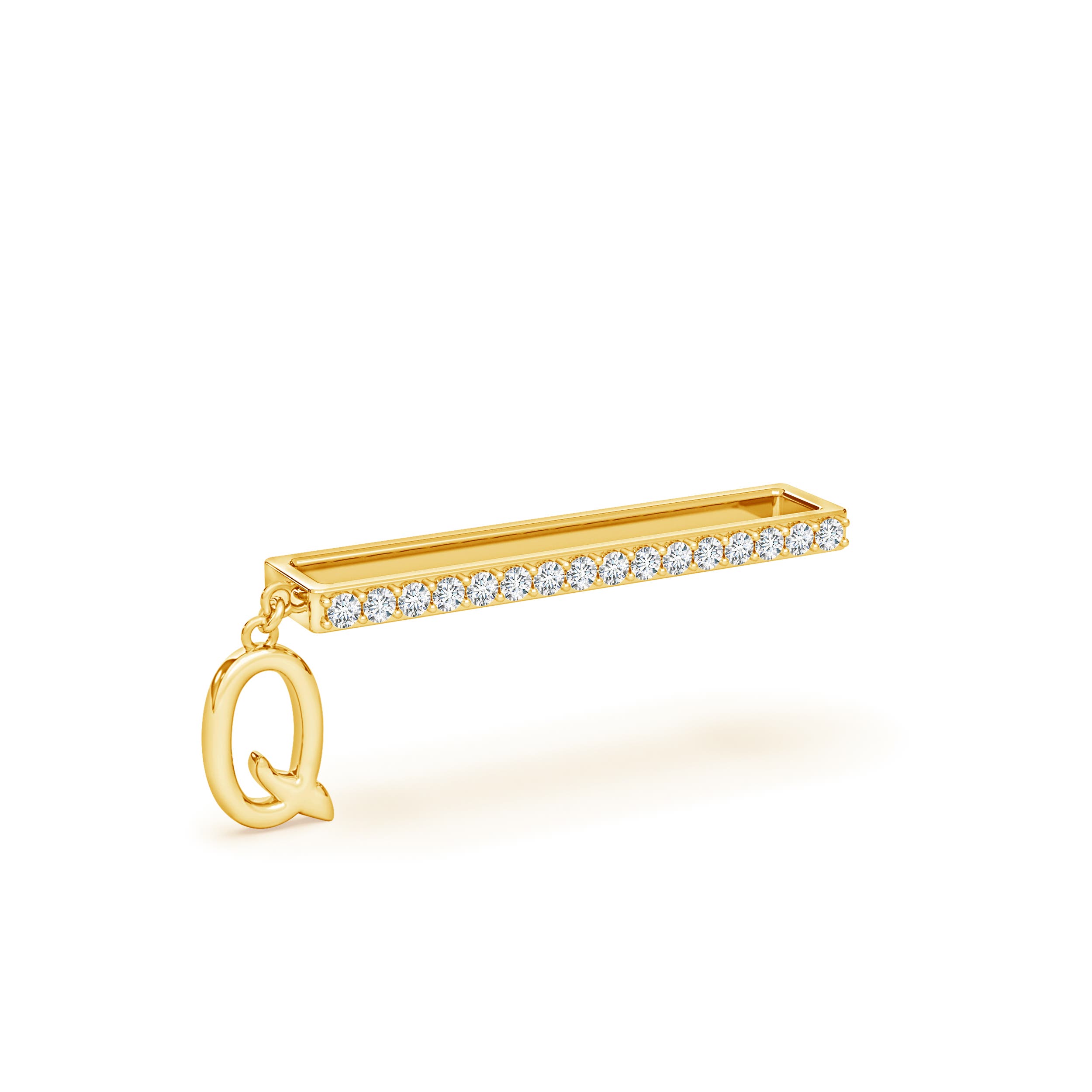 G, VS2 / 0.13 CT / 14 KT Yellow Gold