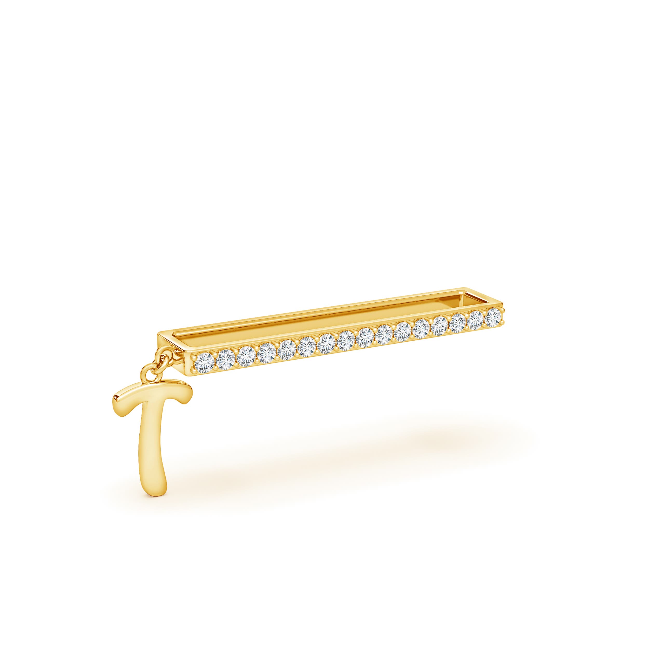 G, VS2 / 0.13 CT / 14 KT Yellow Gold