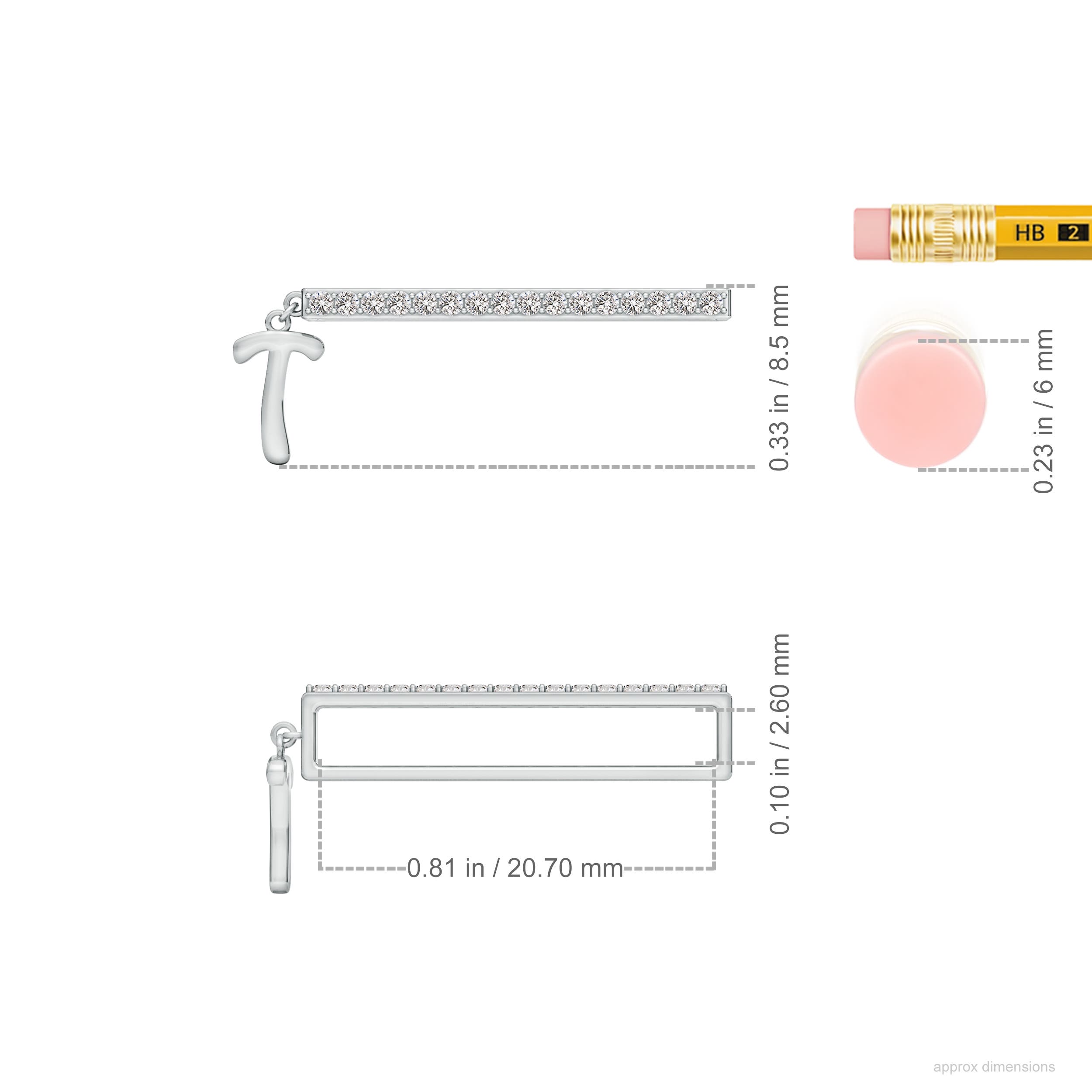 I-J, I1-I2 / 0.13 CT / 14 KT White Gold