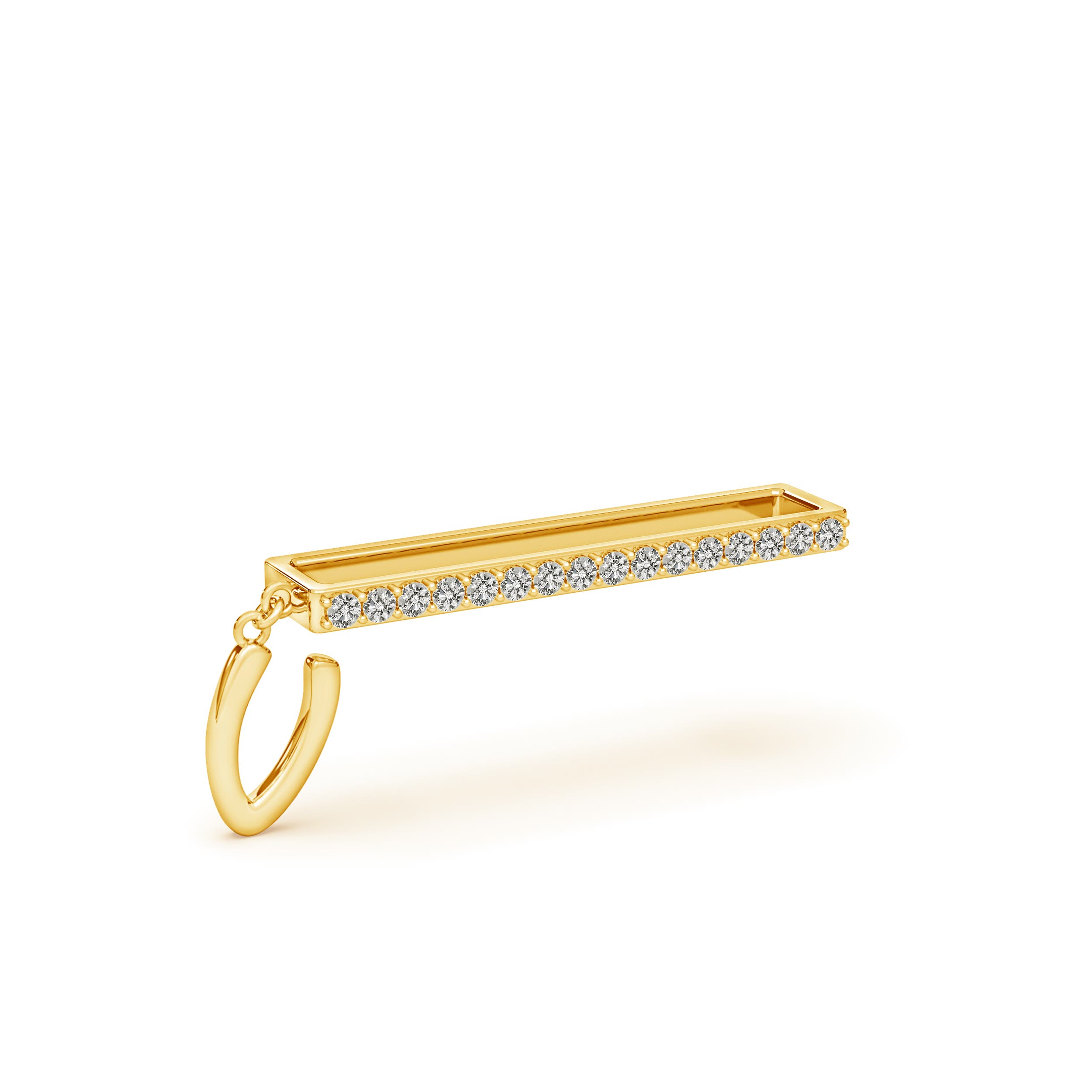 K, I3 / 0.13 CT / 14 KT Yellow Gold