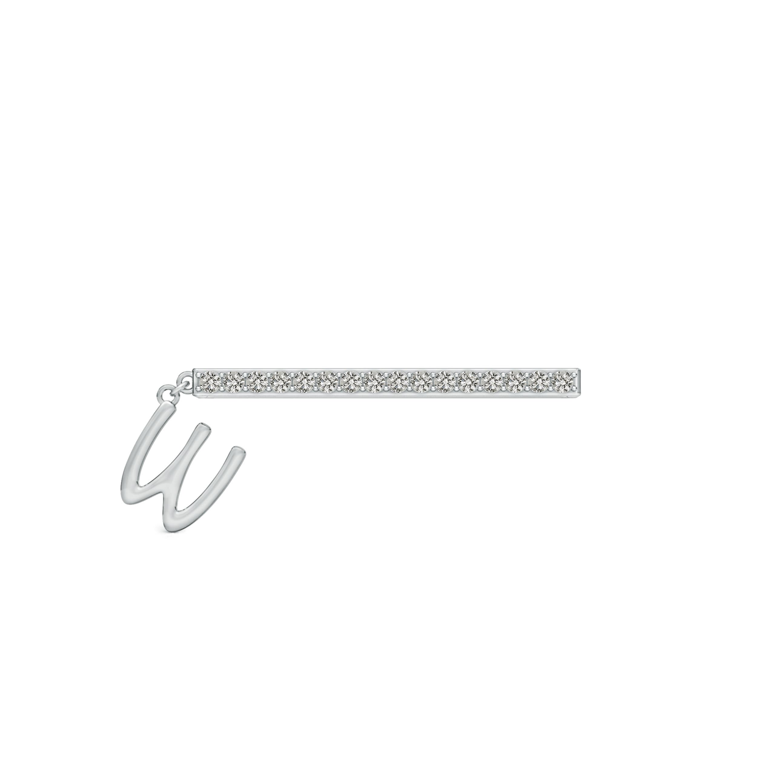 K, I3 / 0.13 CT / 14 KT White Gold