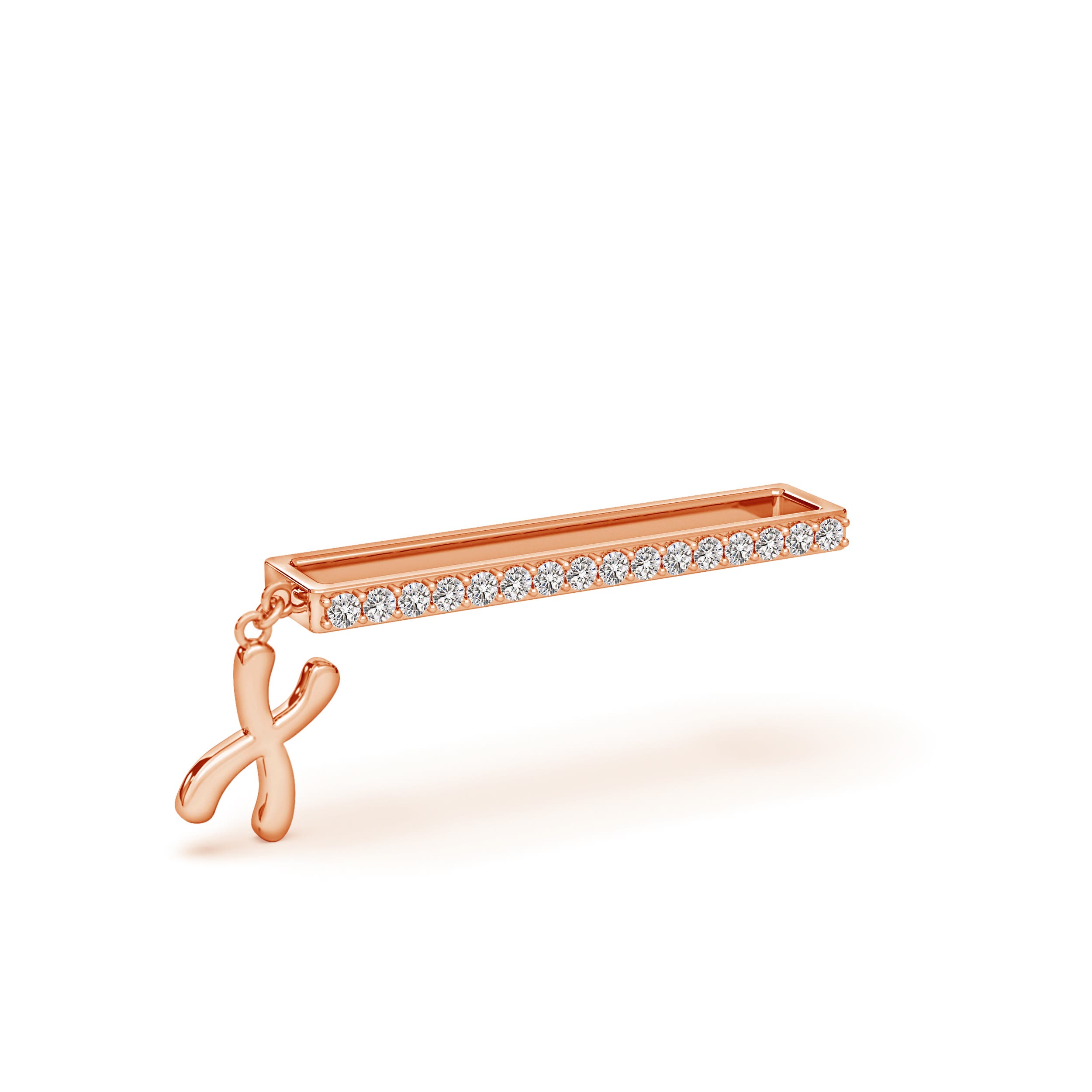 I-J, I1-I2 / 0.13 CT / 14 KT Rose Gold