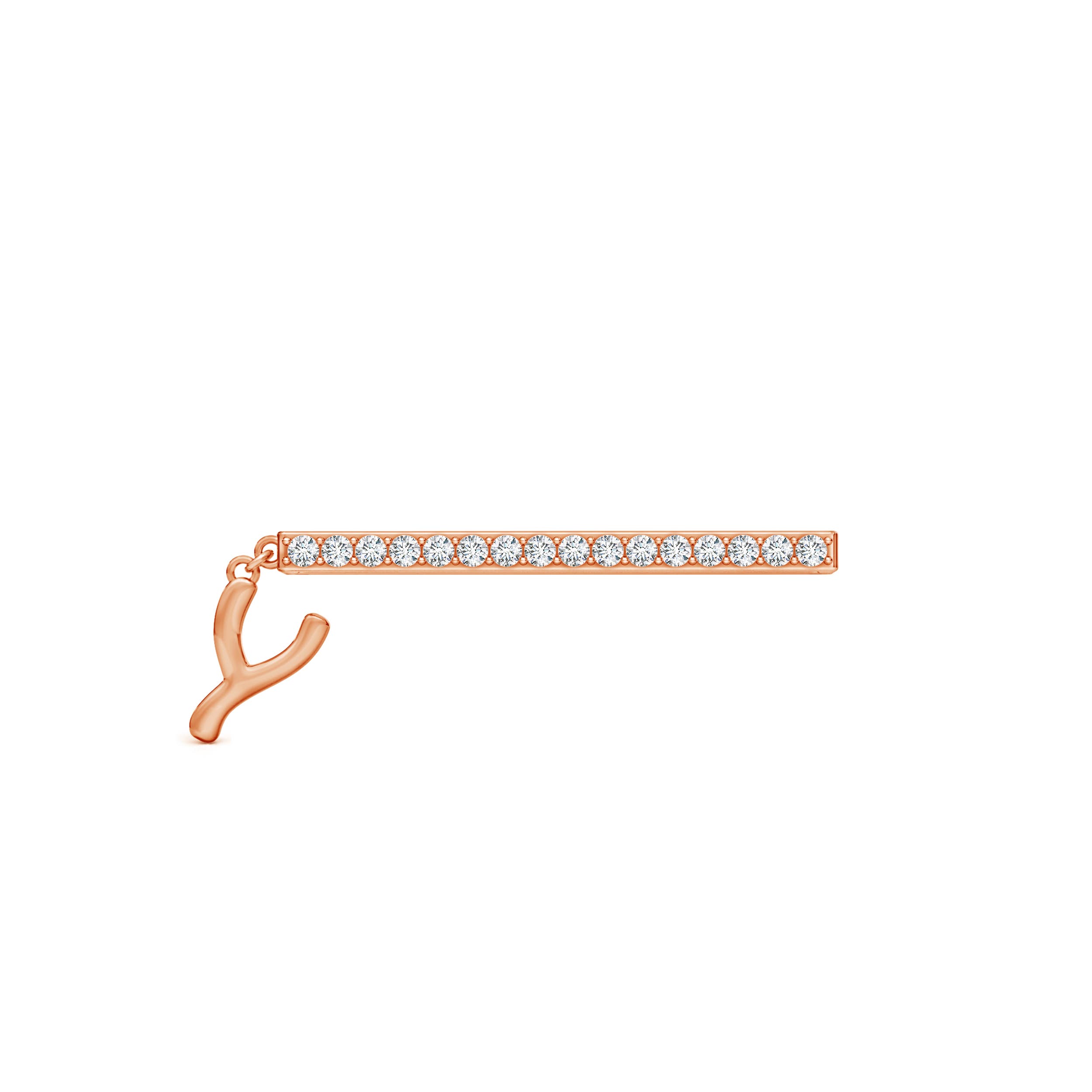 G, VS2 / 0.13 CT / 14 KT Rose Gold