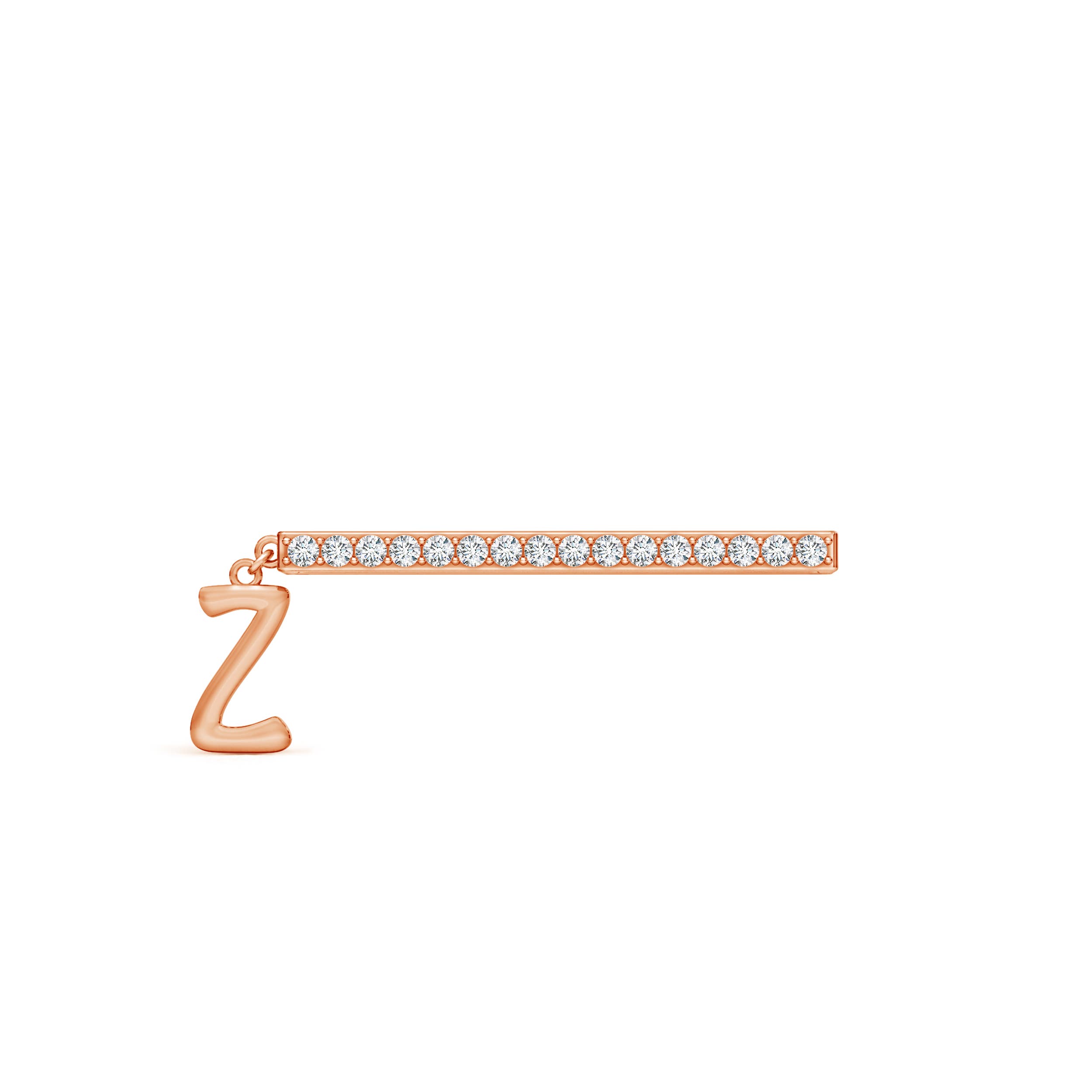 G, VS2 / 0.13 CT / 14 KT Rose Gold