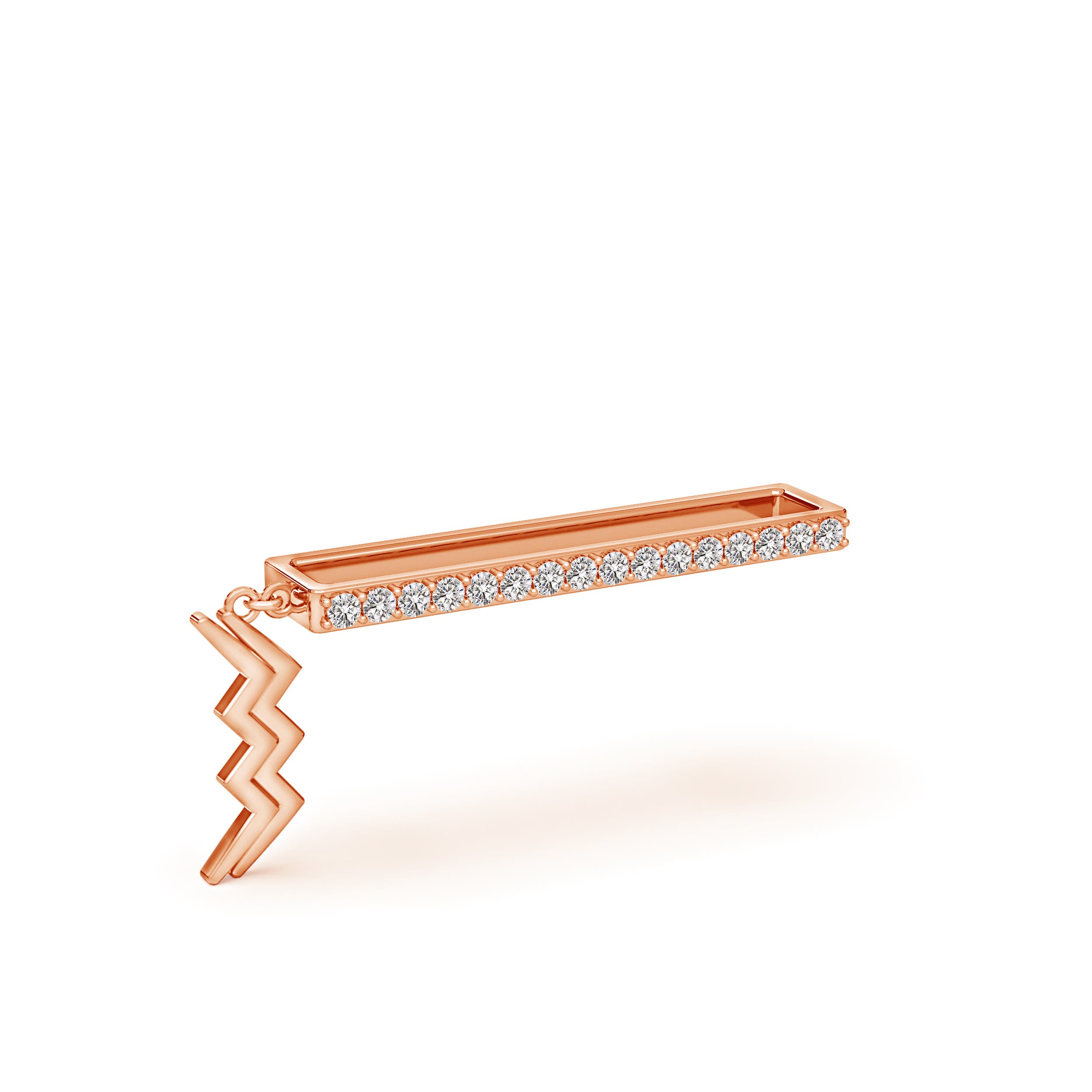 I-J, I1-I2 / 0.13 CT / 14 KT Rose Gold