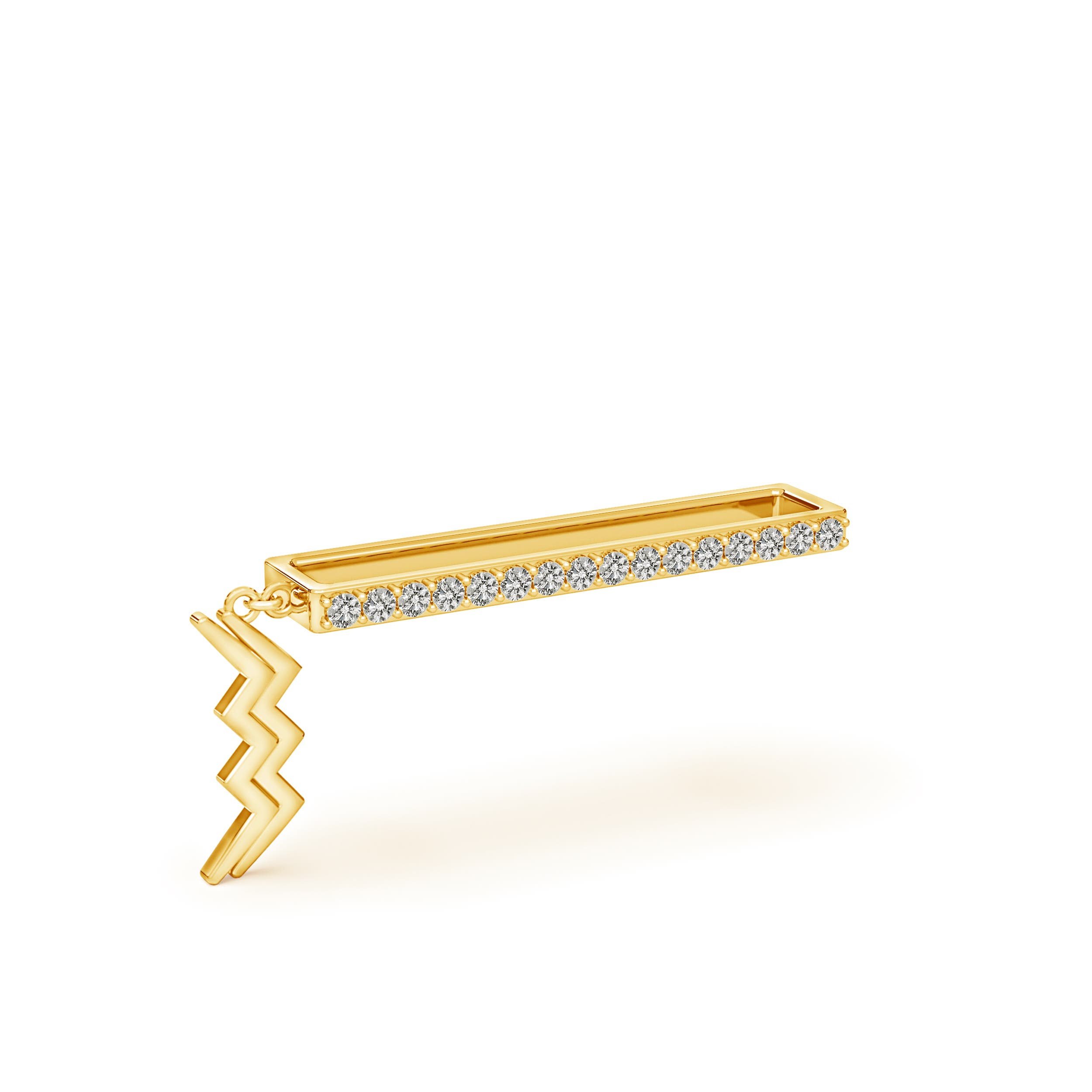 K, I3 / 0.13 CT / 14 KT Yellow Gold