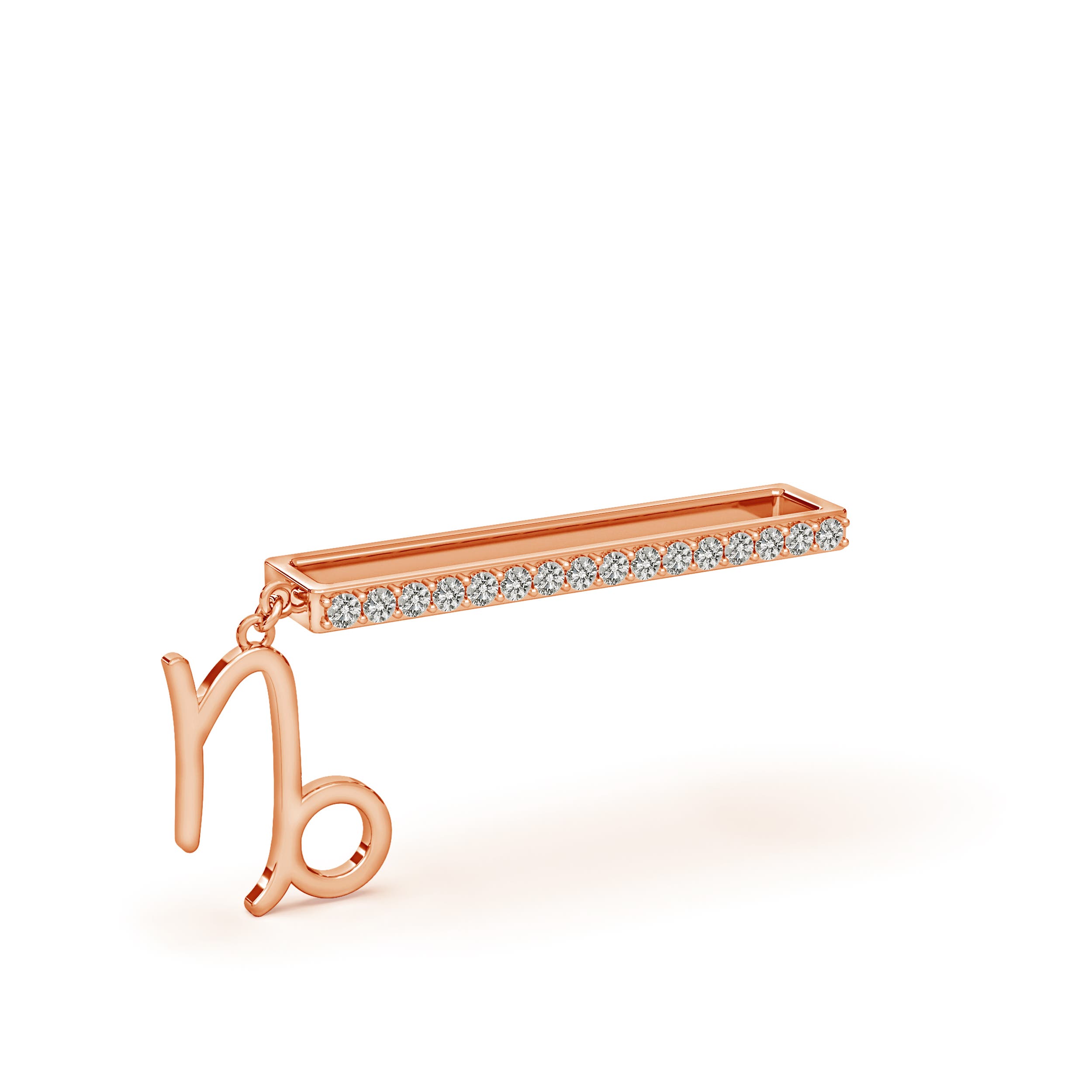 K, I3 / 0.13 CT / 14 KT Rose Gold