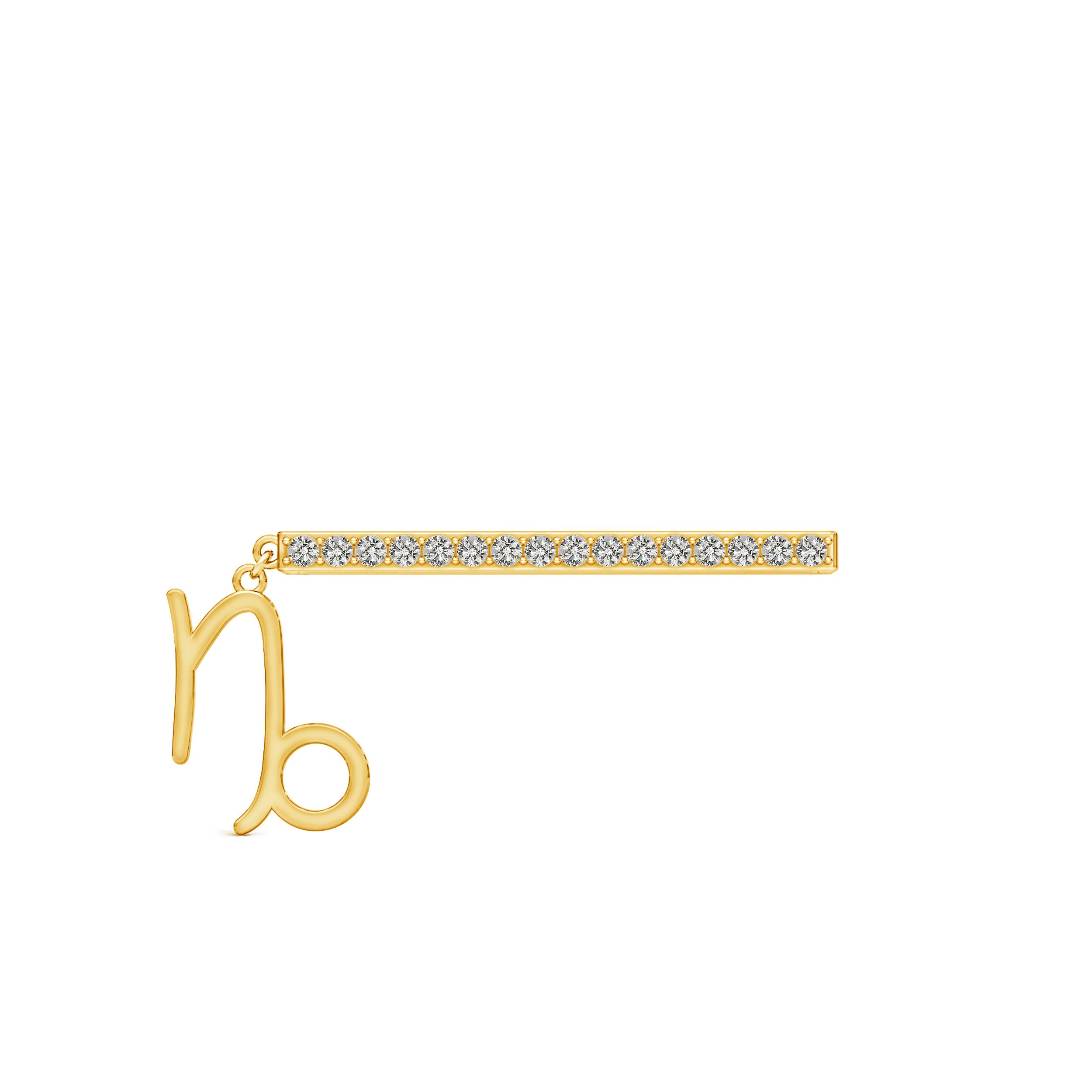 K, I3 / 0.13 CT / 14 KT Yellow Gold