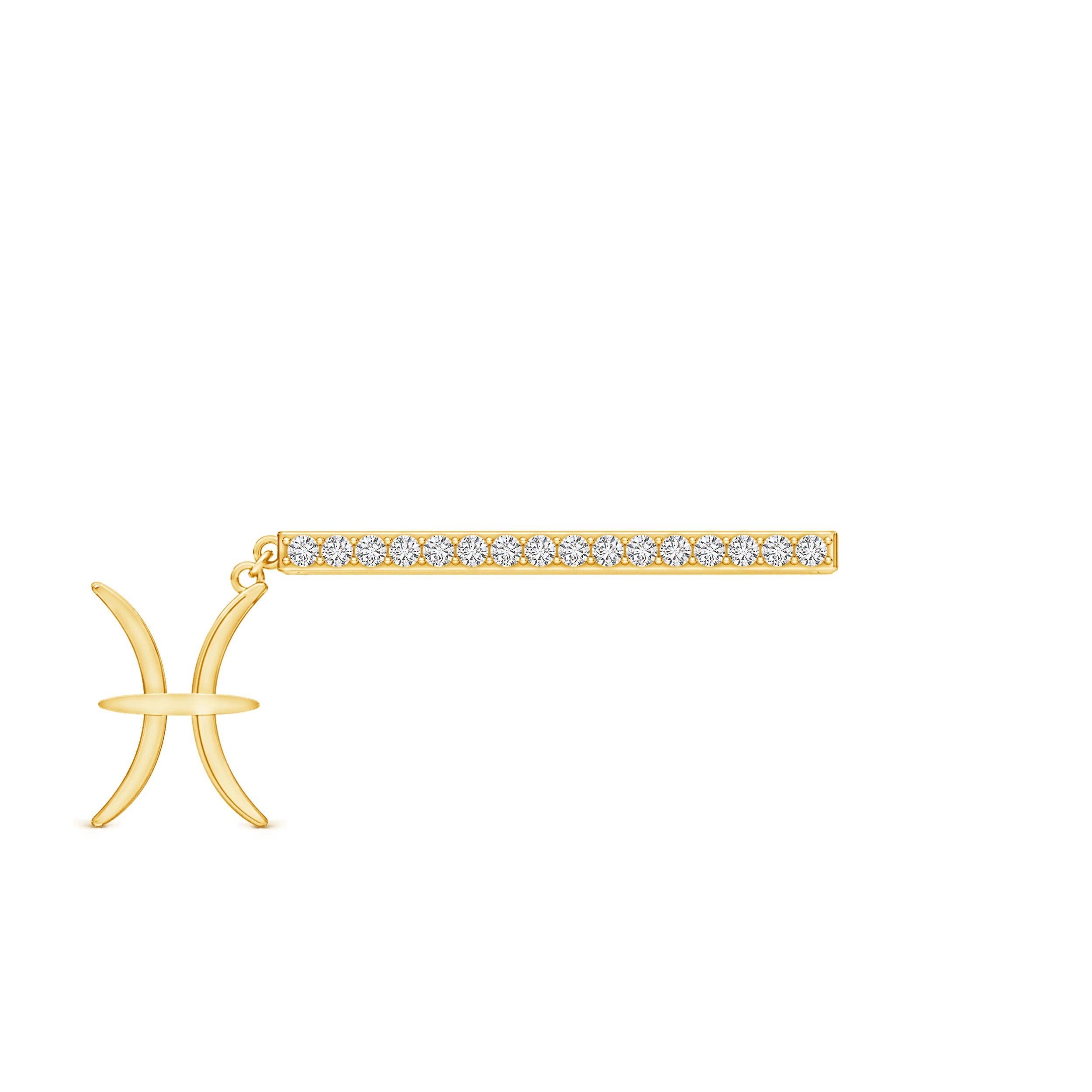 H, SI2 / 0.13 CT / 14 KT Yellow Gold