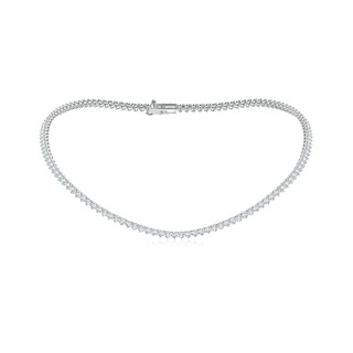 3mm FGVS 16" Three-Prong Set Lab-Grown Diamond Tennis Necklace in White Gold