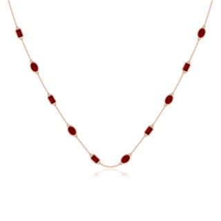 Oval Lab-Grown Lab Grown Ruby