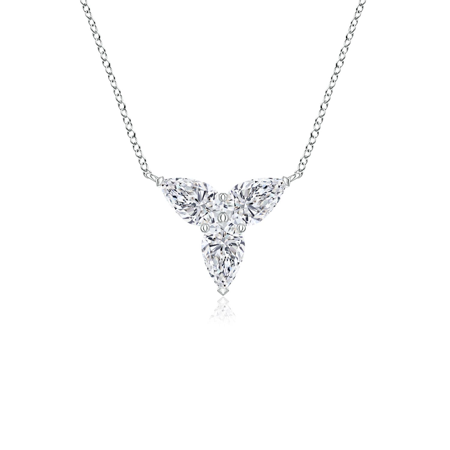 5x3mm FGVS LSN2078D-WG-FGVS-5x3 in White Gold