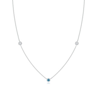 Round Fancy Intense, VS Lab Grown Blue Diamond