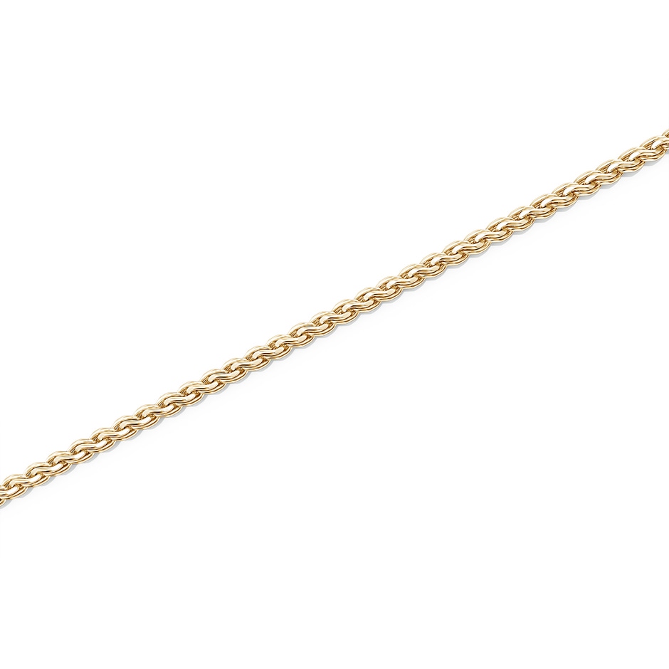 18" Wheat Chain Necklace in Yellow Gold side 199