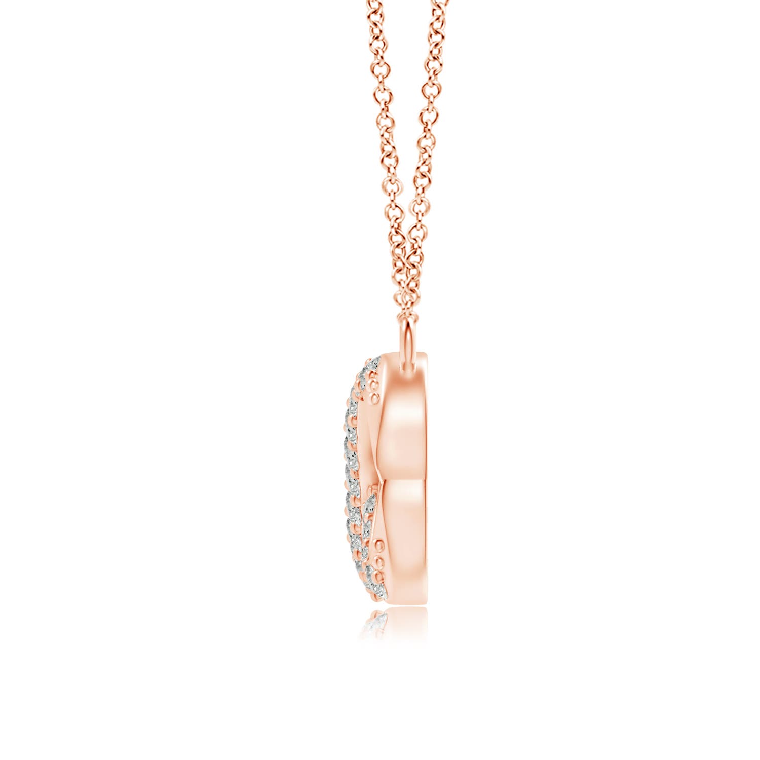 K, I3 / 0.19 CT / 14 KT Rose Gold