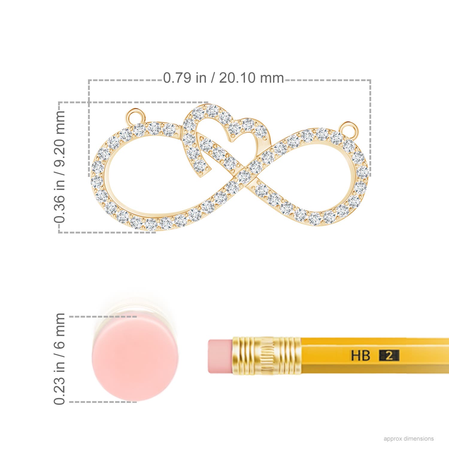 F-G, VS / 0.21 CT / 14 KT Yellow Gold