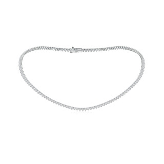 2.5mm HSI2 16" Three-Prong Set Diamond Tennis Necklace in White Gold