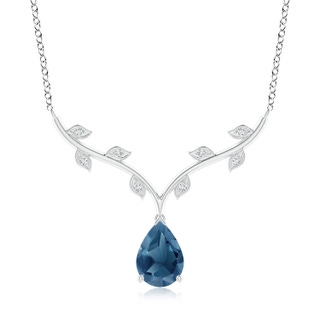 Pear A London Blue Topaz