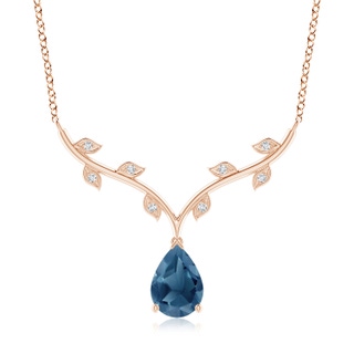 Pear A London Blue Topaz