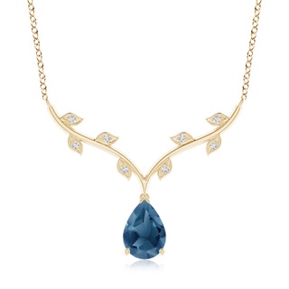 Pear A London Blue Topaz