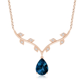 Pear AAAA London Blue Topaz