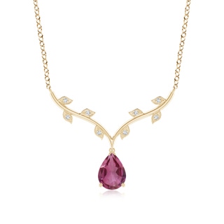 Pear AAAA Pink Tourmaline