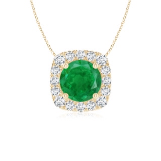 Round AA Emerald