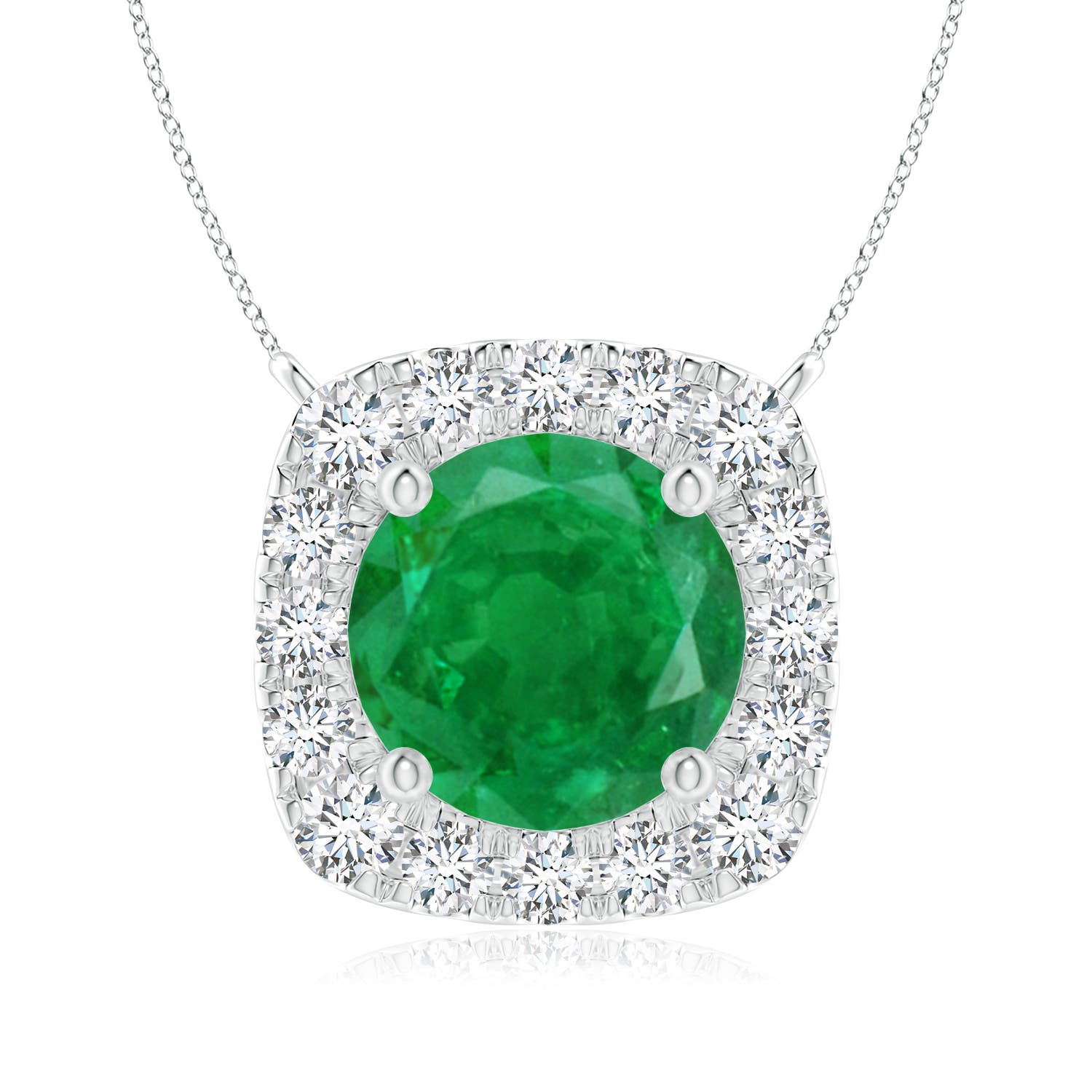 AA - Emerald / 1.49 CT / 14 KT White Gold