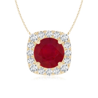 Round AA Ruby