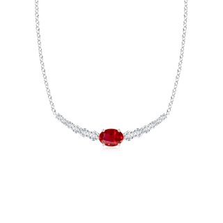 Oval AAA Ruby