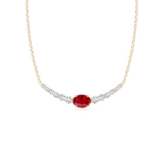 Oval AAA Ruby