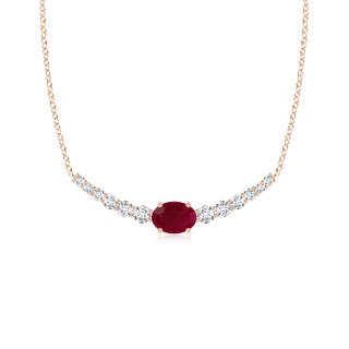 Oval A Ruby
